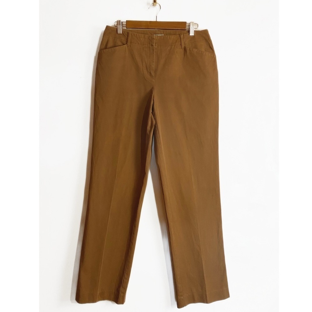 J. JILL Camel Trouser Pants Stretch Womens size 6
